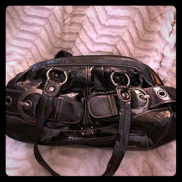 Black Buckle Bag by Kathy Van Zeeland - Picture 2 of 4